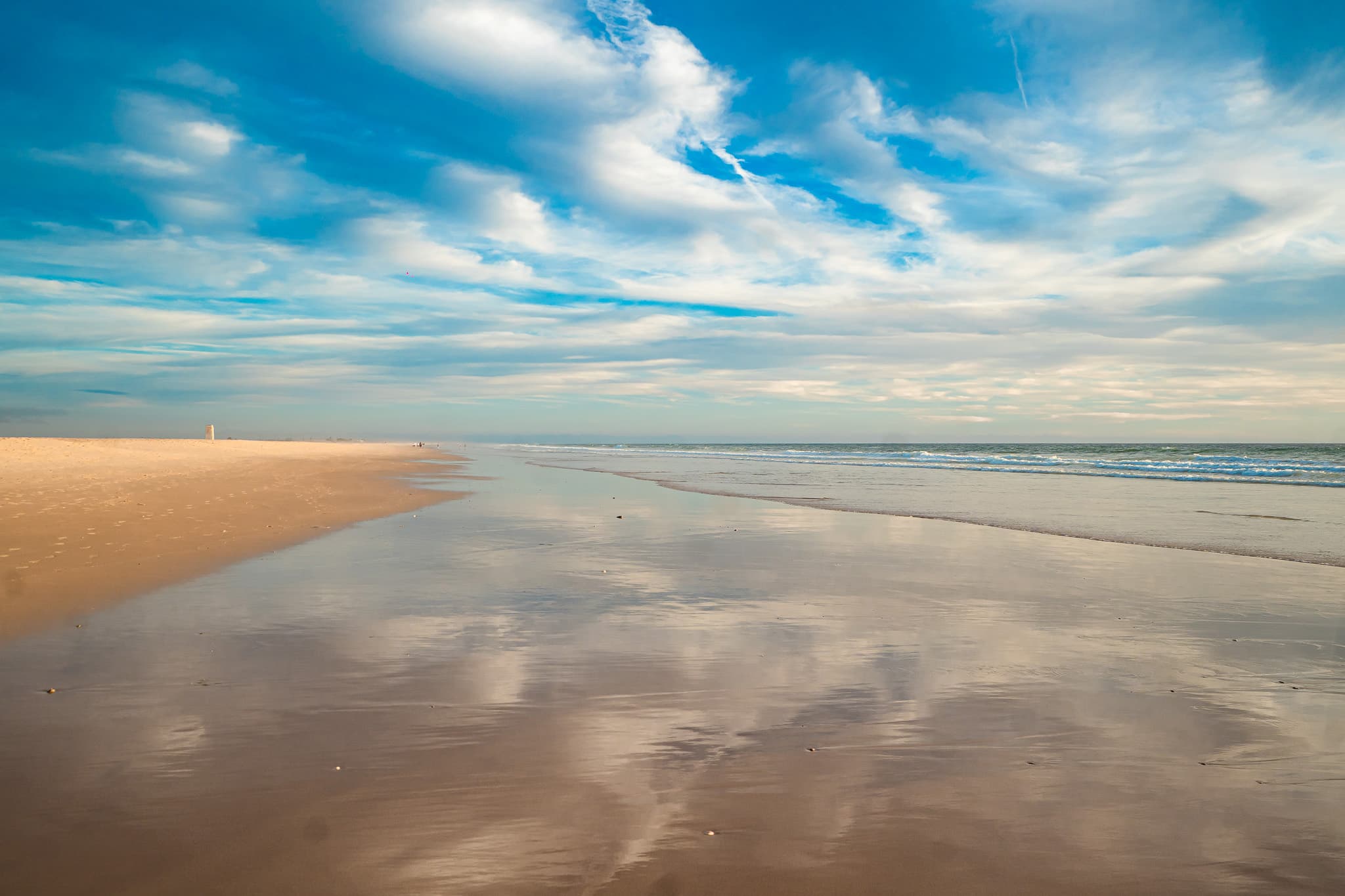 Vista panorámica de la Playa de los Bateles